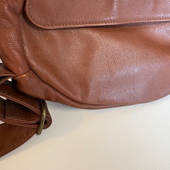 AmeriBag 15" Leather Healthy Back Bag Tote® (Extra Small) - Picture 3 of 7
